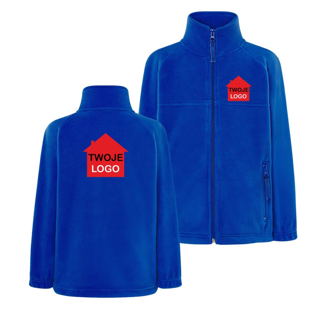 Bluza Polarowa FLRK 300 Dzięcięca z Twoim Haftem
