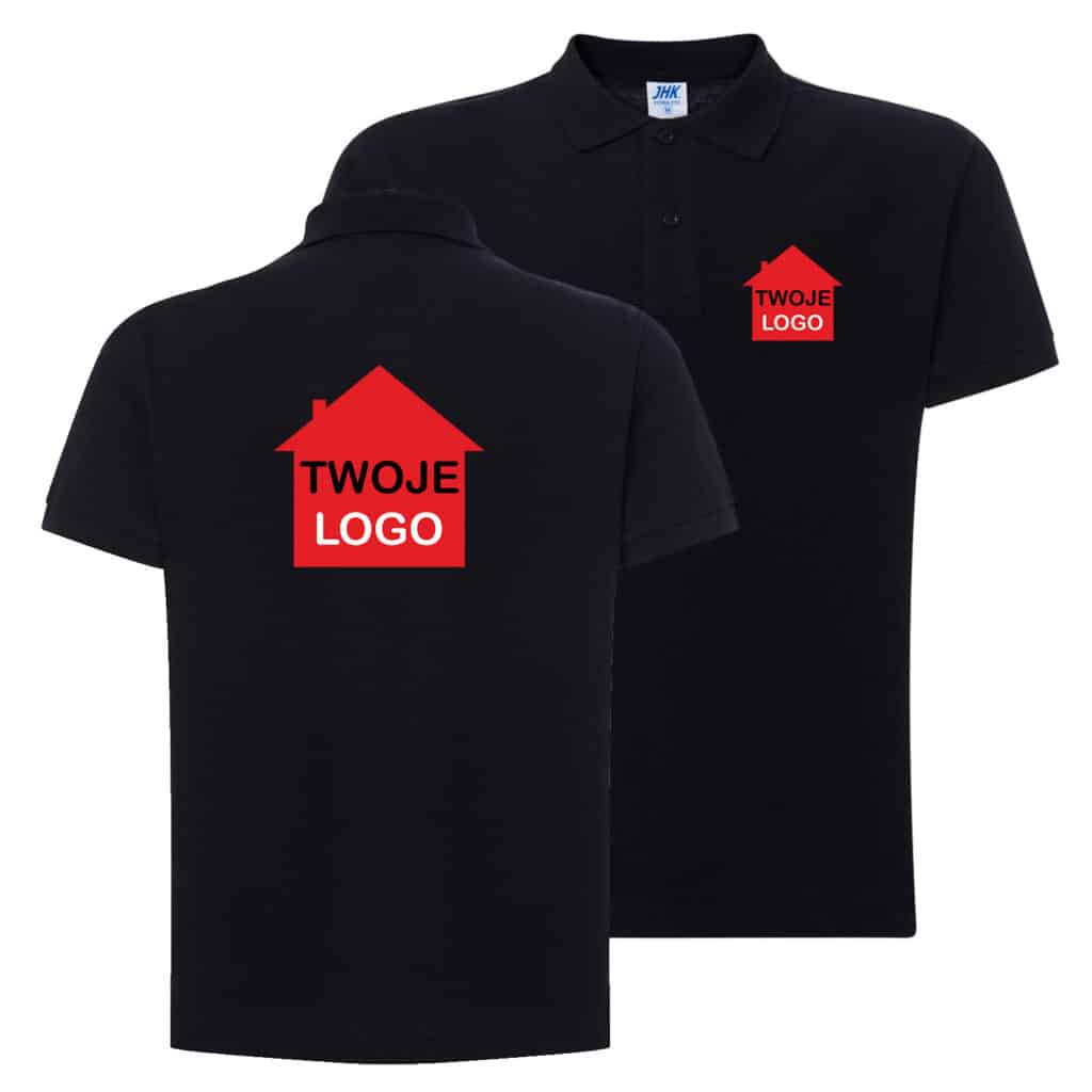 Koszulka Polo męska PORA 240 z Twoim logo