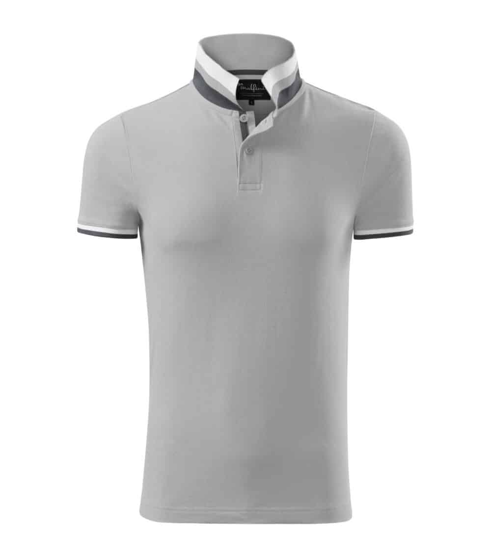 Koszulka Polo męska COLLAR UP 256 215g z Twoim nadrukiem