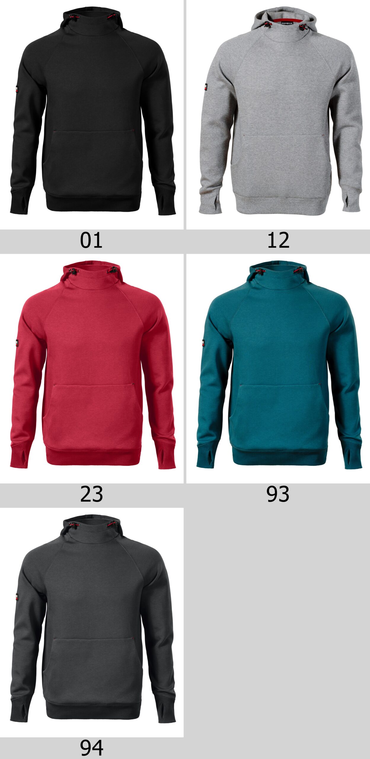 Bluza z kapturem Vertex Hoodie W43 robocza męska unisex z Twoim nadrukiem