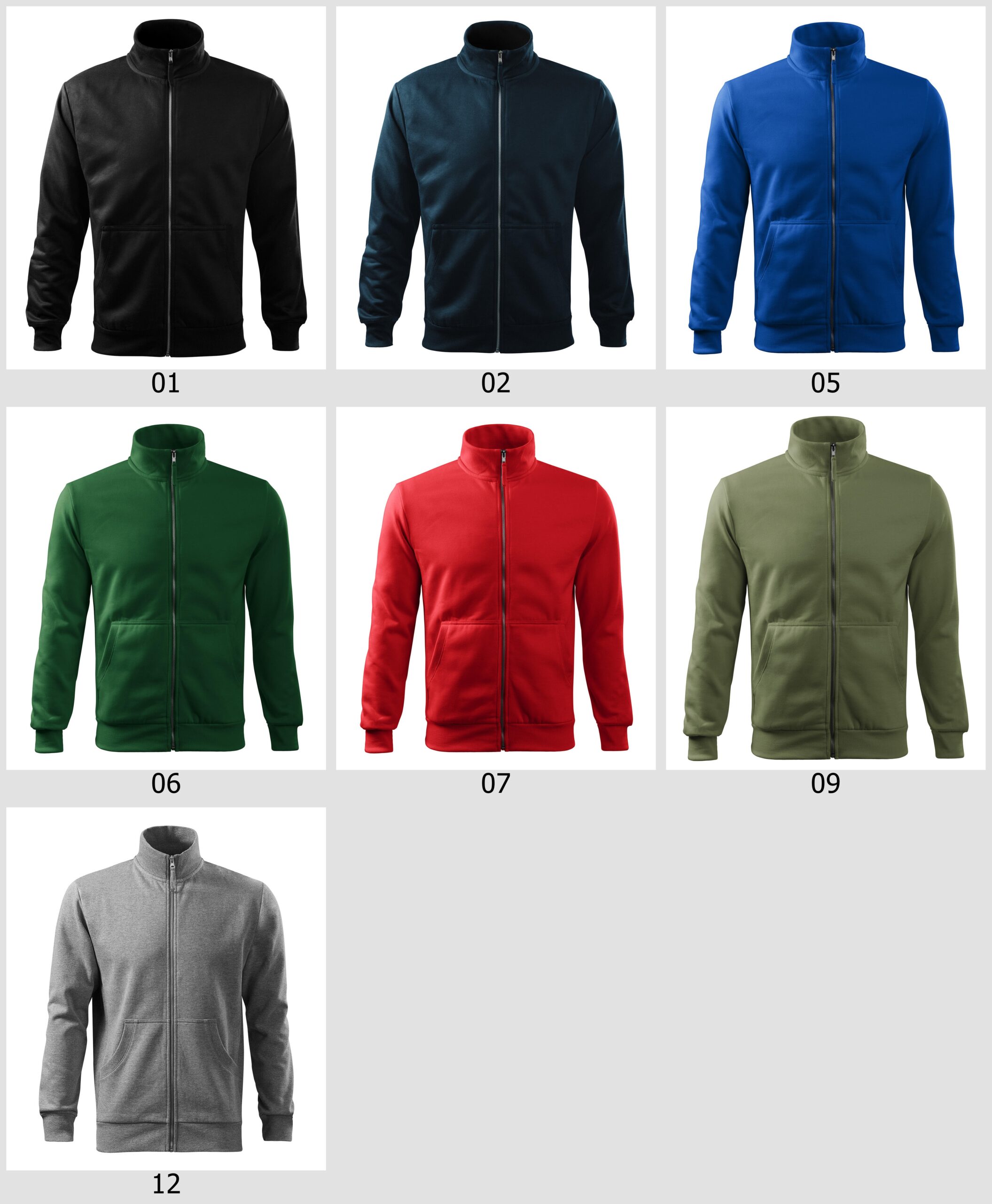 Bluza bez kaptura Adventure 407 robocza męska unisex z Twoim nadrukiem