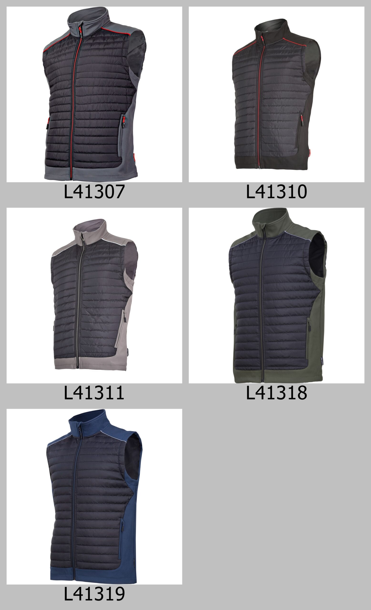 Kamizelka pikowana męska unisex Lahti Pro L41307 z Twoim nadrukiem