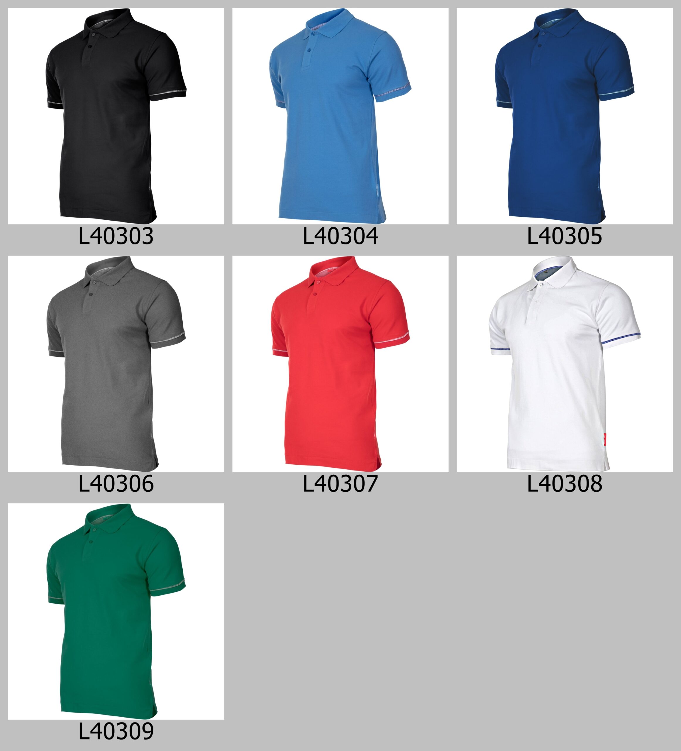 Koszulka Polo bawełniana męska Lahti Pro L40303 z Twoim nadrukiem