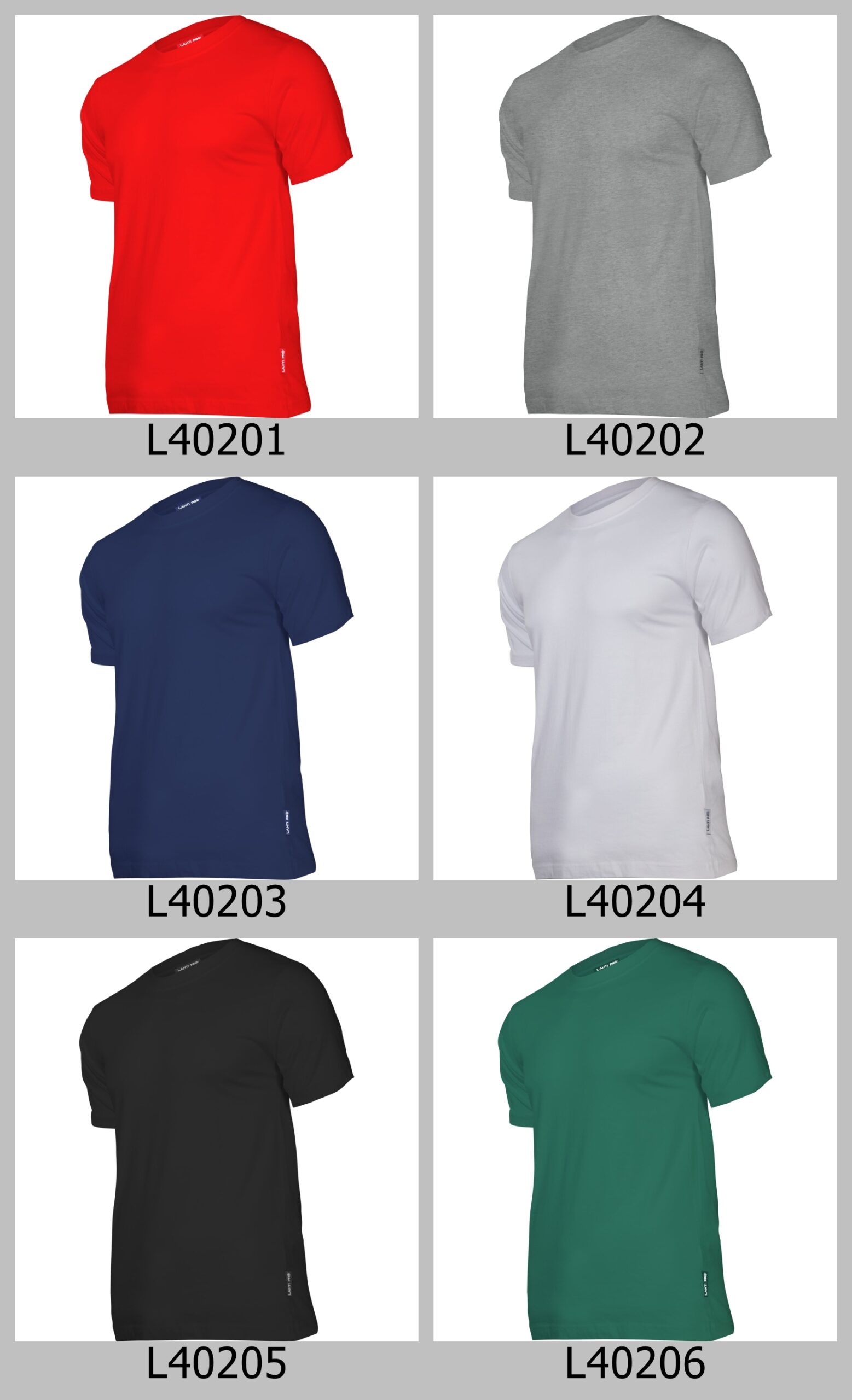 Koszulka t-shirt bawełniana męska Lahti Pro L40201 z Twoim nadrukiem