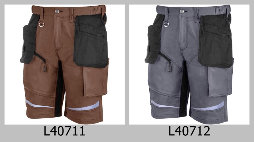 Spodenki krótkie robocze slim fit Lahti Pro L40711 z Twoim nadrukiem