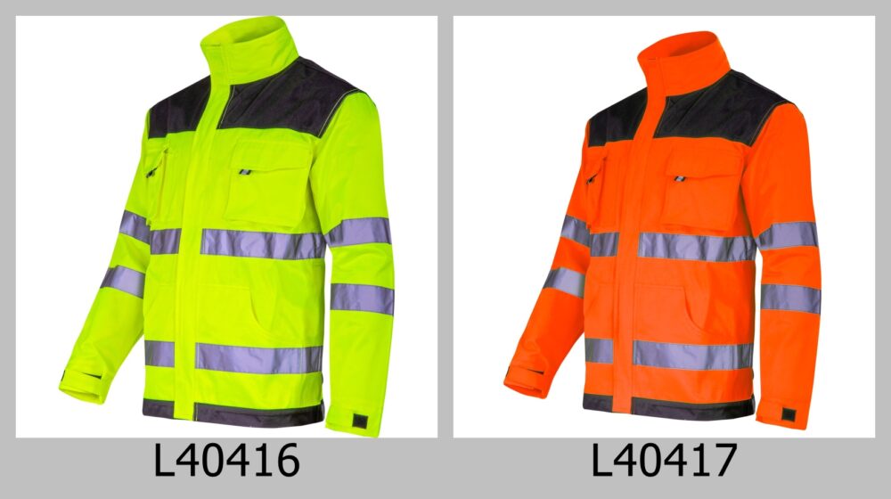 Kurtka/Bluza ostrzegawcza robocza Lahti Pro L40416 z Twoim nadrukiem