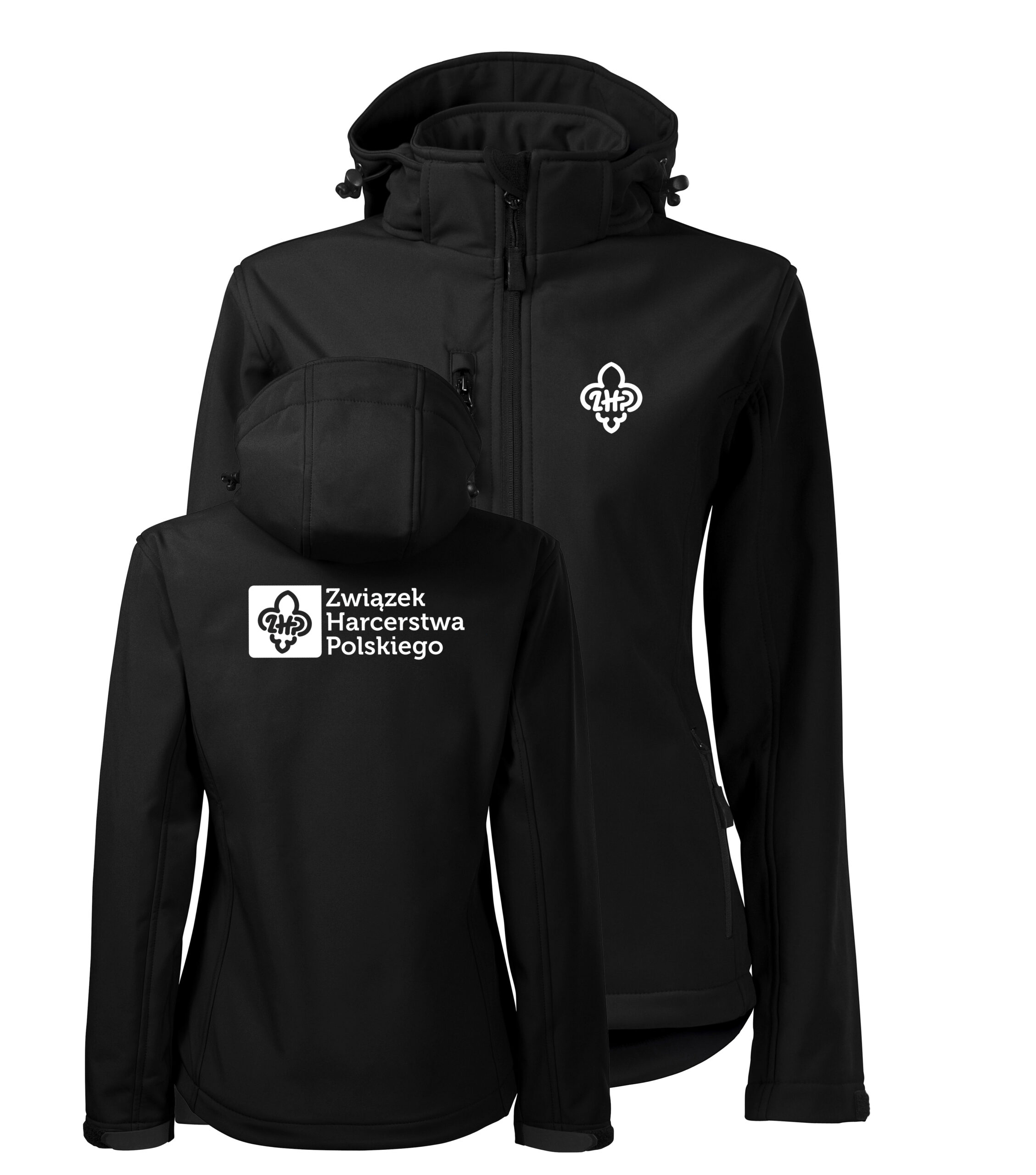 Kurtka softshell Performance damska 521 300g Personalizowana Kurtka dla Harcerzy ZHP i ZHR z Trwałym Nadrukiem Własne Logo Drużyny / Hufca – Idealna na Obóz, Biwak, Rajd i Wydarzenia Harcerskie – Odzież Harcerska na Zamówienie