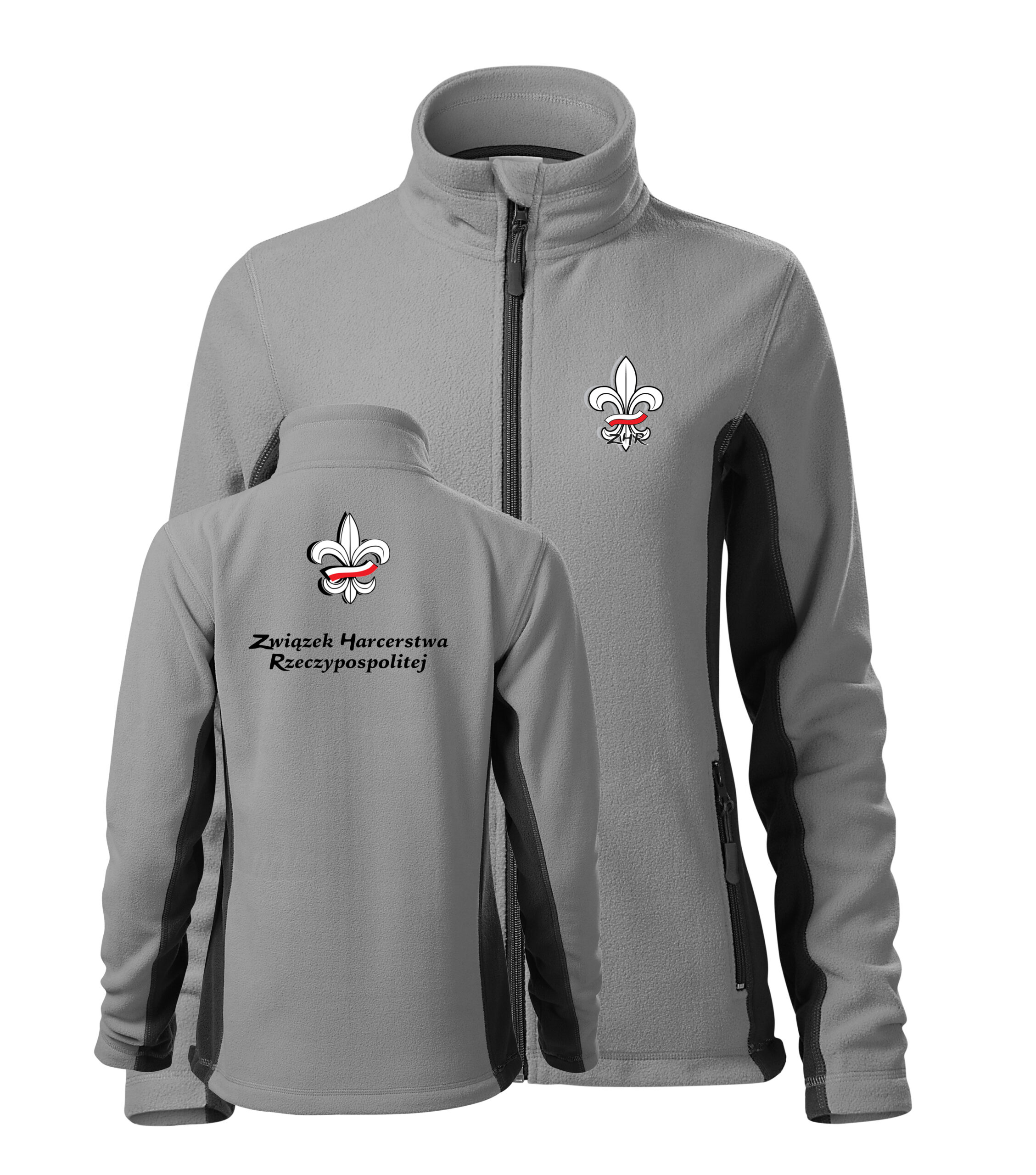 Bluza Polarowa Frosty 527 Męska 220g Personalizowany Polar dla Harcerzy ZHP i ZHR z Trwałym Nadrukiem Własne Logo Drużyny / Hufca – Idealna na Obóz, Biwak, Rajd i Wydarzenia Harcerskie – Odzież Harcerska na Zamówienie