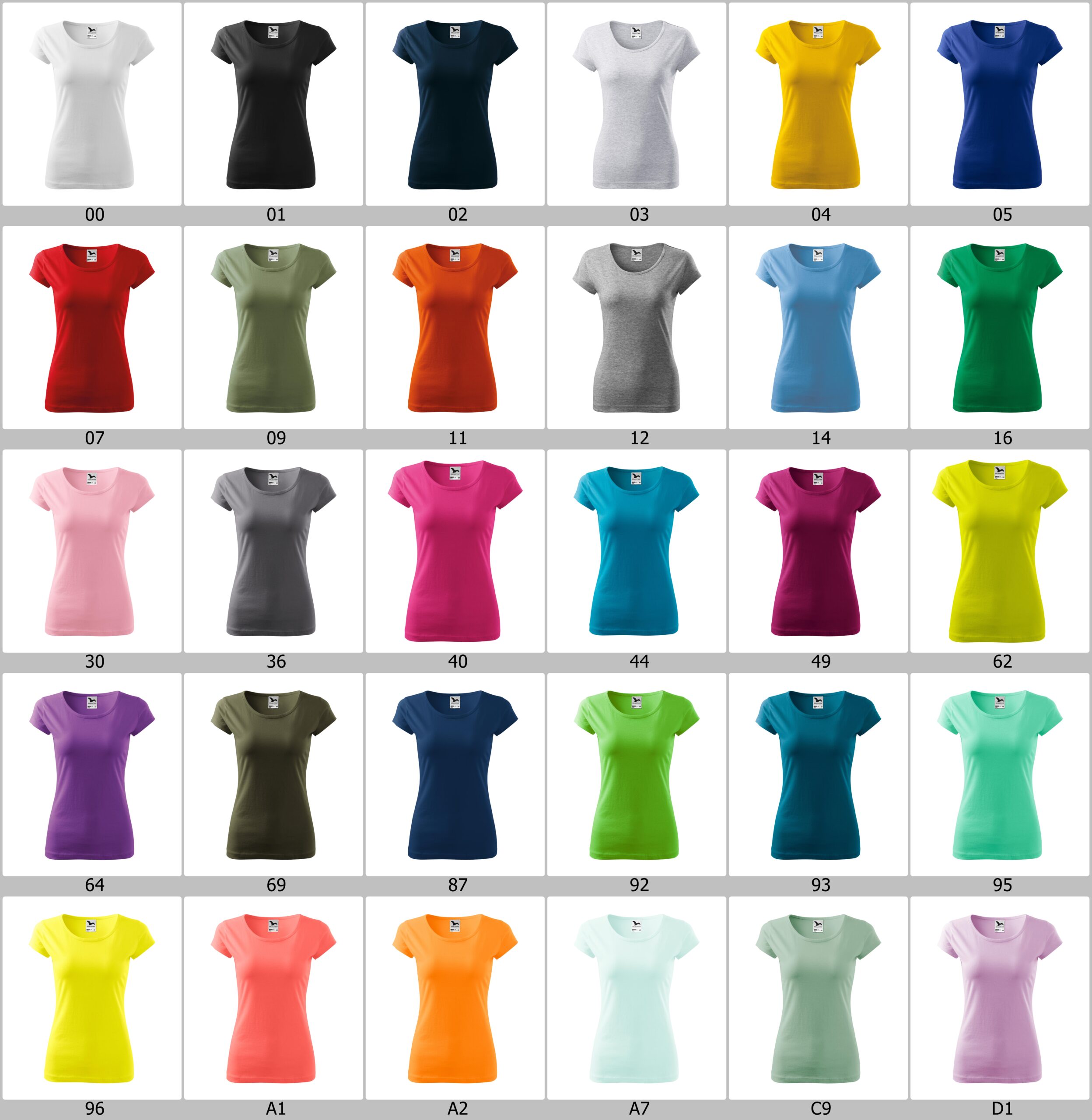 Koszulka Pure Damska 122 150g z Twoim nadrukiem