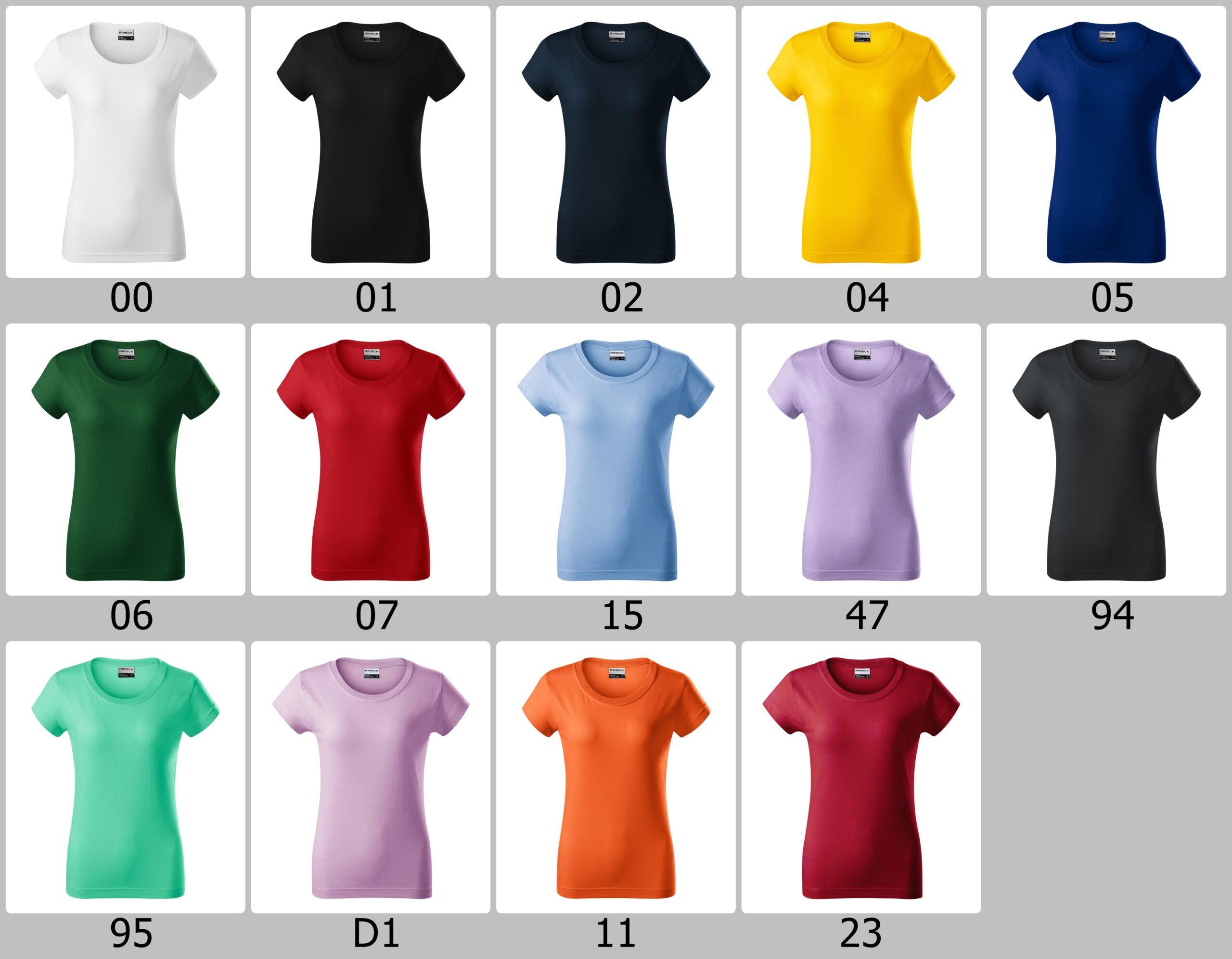 Koszulka Resist Damska R02 160g z Twoim nadrukiem