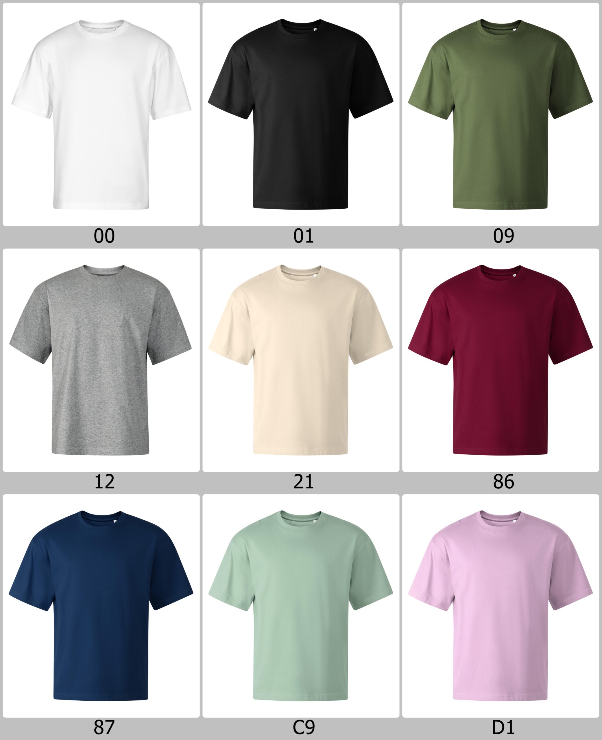 Koszulka STAGE 812 streetwear oversize uniseks 200g