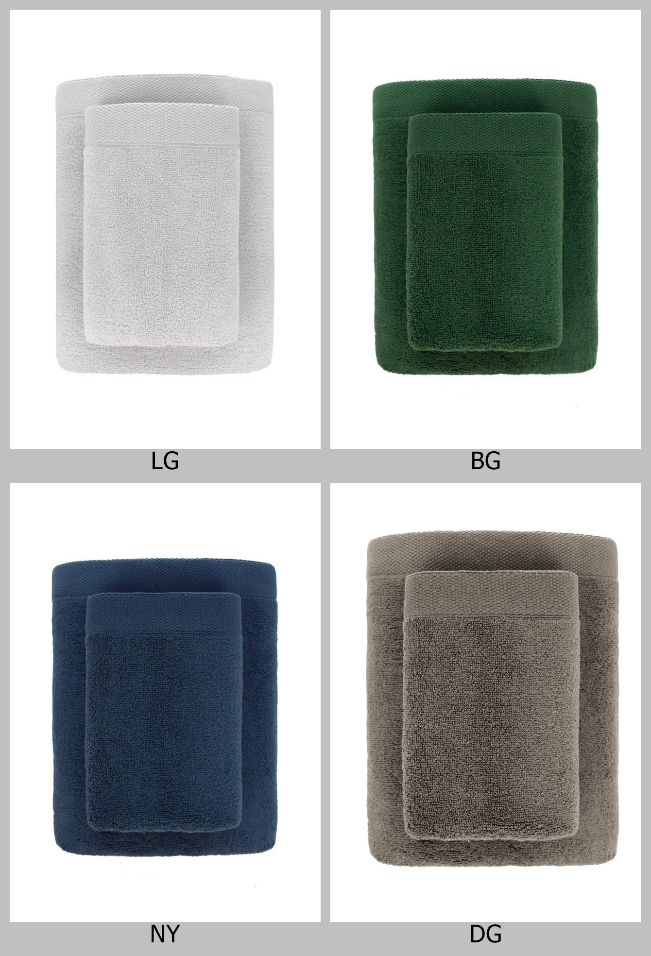 Ręcznik frotte 70×140 MISTY RE01 z Twoim haftem