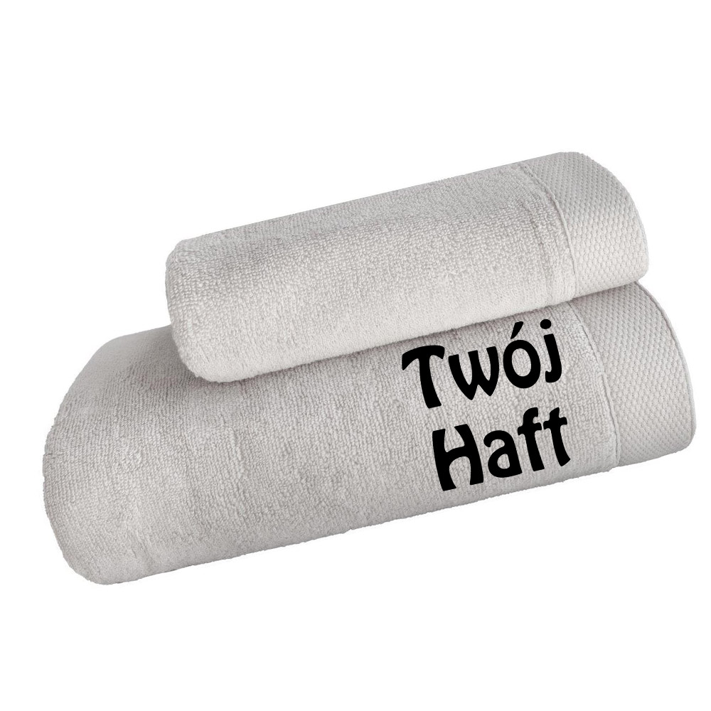 Ręcznik frotte 70×140 MISTY RE01 z Twoim haftem