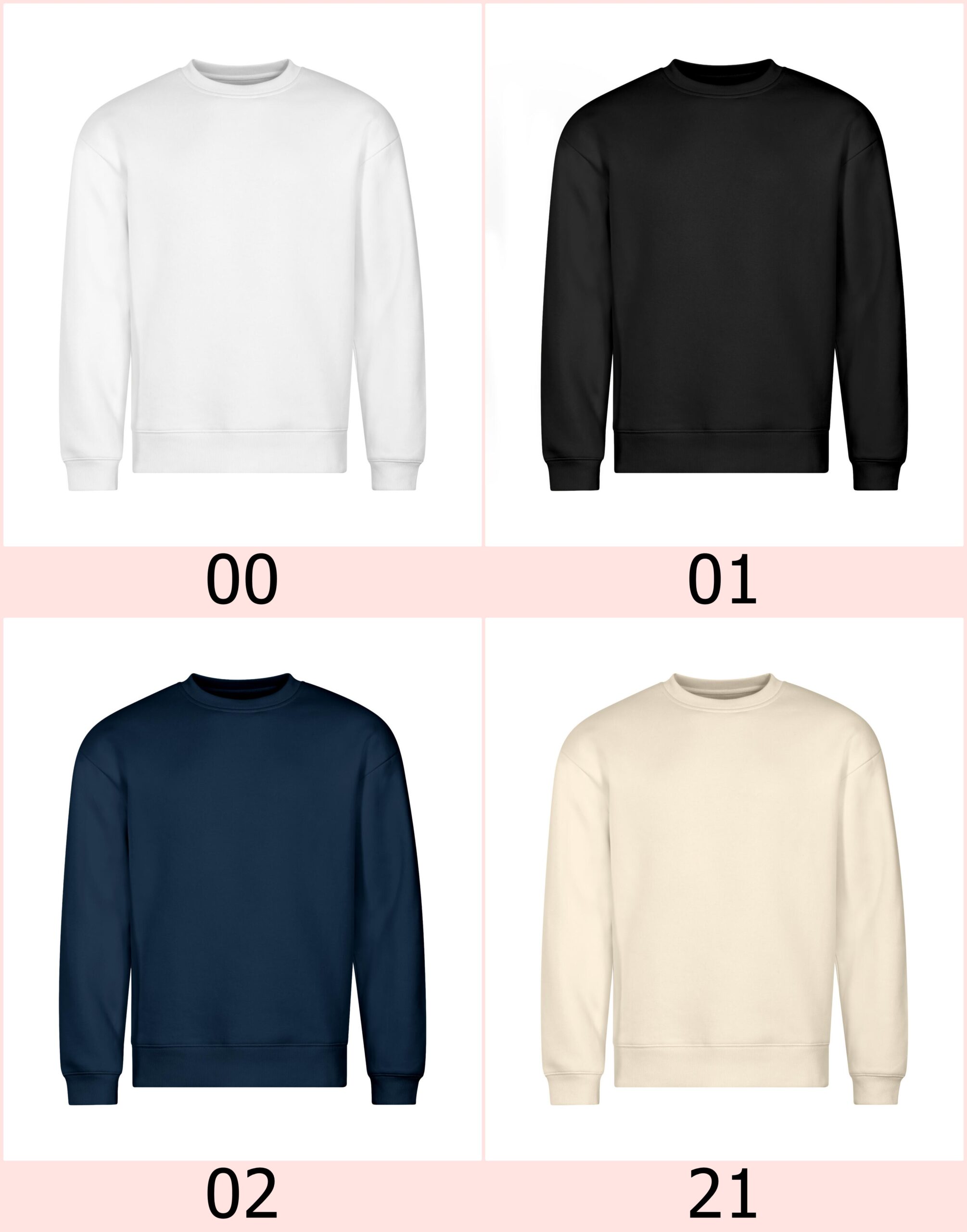 Bluza VIBE CREW 430 unisex 400g z Twoim nadrukiem